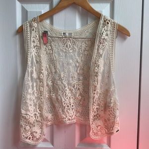 Boho Lacey Vest